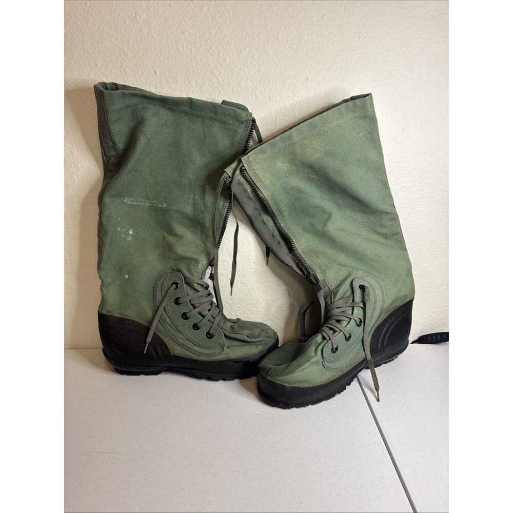 Vintage US BATA Military Issue Extreme Cold Weather Boots (mil-b-6362f) Small